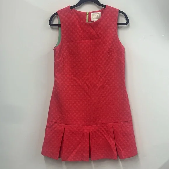 Sail to Sable pink spotted mini dress 10 - Picture 3 of 8